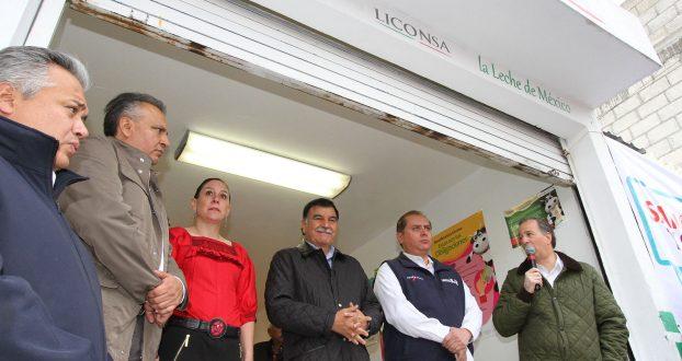 ANUNCIAN MGZ Y MEADE LA APERTURA DE 10 LECHERÍAS LICONSA EN TLAXCALA
