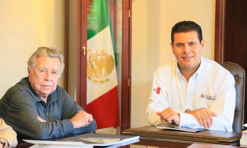 MAR felicita a Manuel Felguérez por Doctorado Honoris Causa de la Universidad de Colima