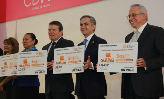 CDMX, solidaria con maestros, su lucha y superación, afirma Jefe de Gobierno