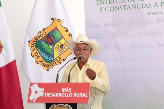 Concreta sueños don Nicolás Ureste con apoyos del Gobierno de Coahuila