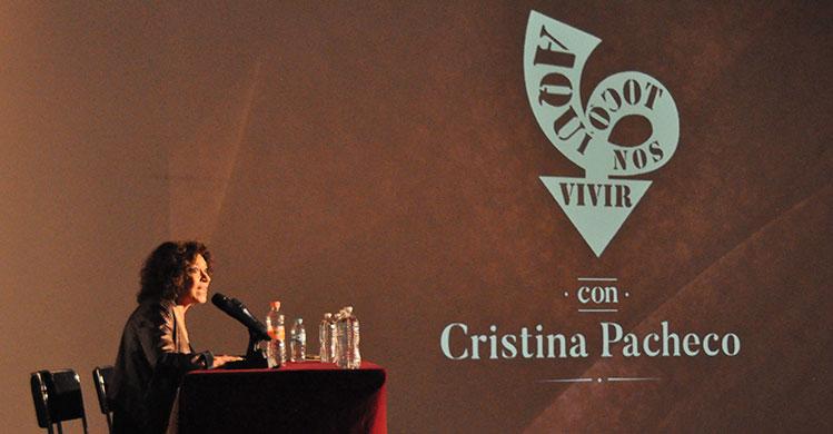 Homenaje a la periodista y escritora Cristina Pacheco