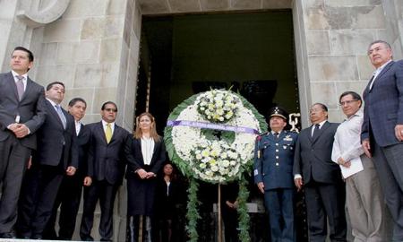 PARTICIPA LA DELEGACIÃ“N ÃLVARO OBREGÃ“N EN GUARDIA DE HONOR PARA CONMEMORAR EL INICIO DE LA INDEPENDENCIA