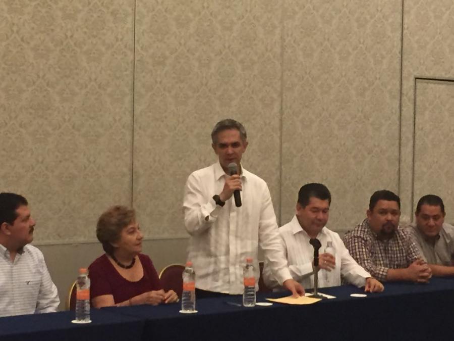 Visita Miguel Ángel Mancera tierras Tabasqueñas