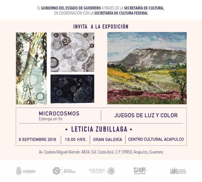 Exposición Microcosmos (etapa sin fin), Juegos de Luz y Color