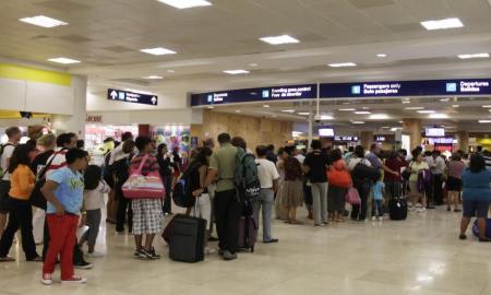 REGISTRA AEROPUERTO DE CANCÃšN INCREMENTO DE 5.3 POR CIENTO EN EL TRÃFICO DE PASAJEROS DURANTE AGOSTO