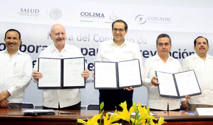 Colima será estado modelo en prevención de adicciones: Conadic