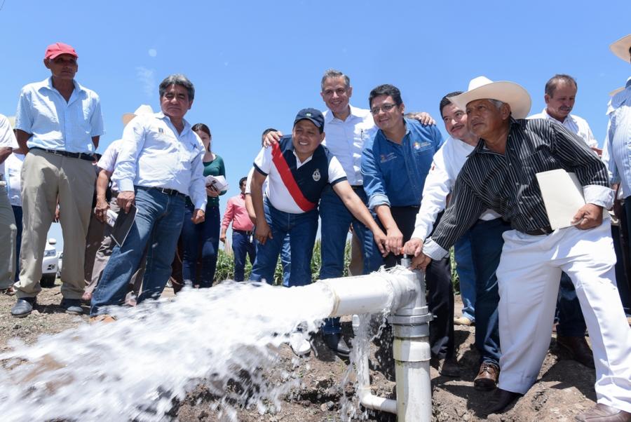 Será Telixtac la primera unidad de riego tecnificada al 100 por ciento