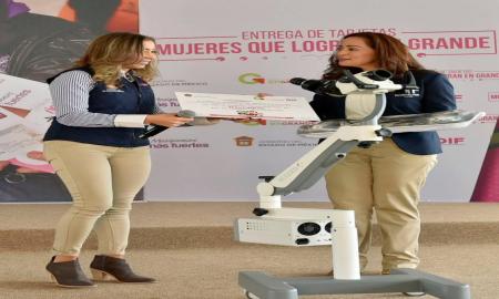 DIFEM dona equipo de colposcopÃ­a a Naucalpan