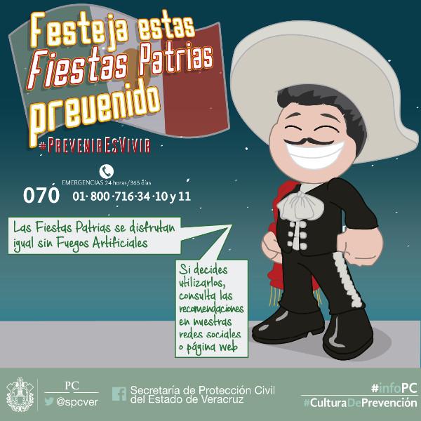 Emite PC recomendaciones para los eventos masivos por Fiestas Patrias
