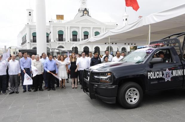 Entrega ANJ patrullas para fortalecer la seguridad pública en los municipios