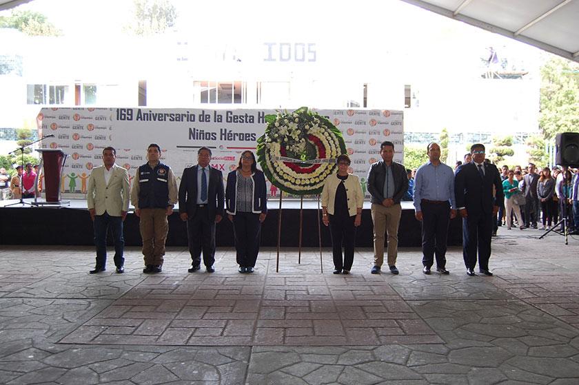 CONMEMORA DELEGACIÓN IZTAPALAPA EL 169 ANIVERSARIO DEL SACRIFICIO DE LOS NIÑOS HÉROES