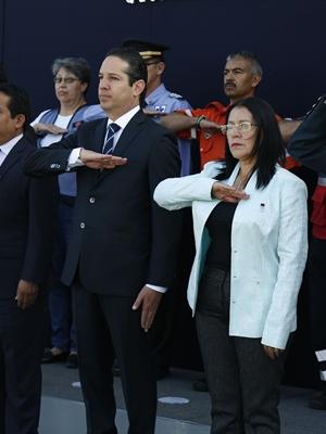 Preside el Gobernador ceremonia conmemorativa del Día Nacional de Protección Civil