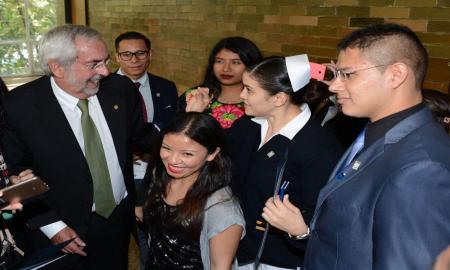 HOY LA UNAM ES MÃS NACIONAL QUE NUNCA: ENRIQUE GRAUE