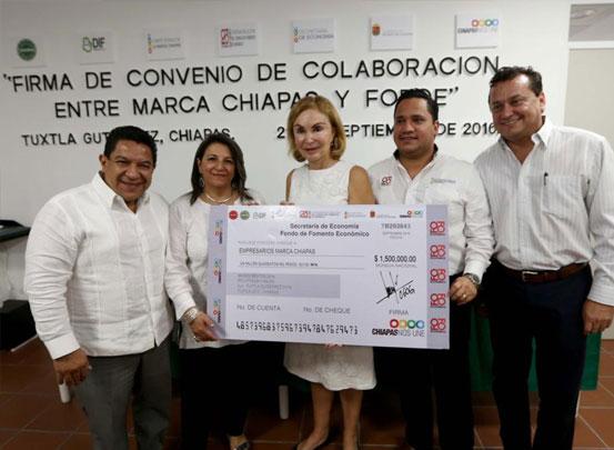 Marca Chiapas y Fofoe respaldan con financiamiento a empresarios chiapanecos