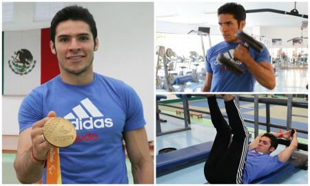 Retoma Eduardo Ãvila entrenamientos en CONADE tras conquistar el oro en RÃ­o 2016