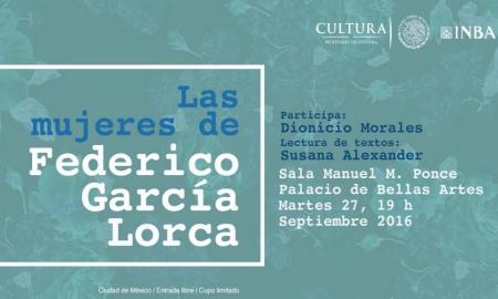 Dionicio Morales versarÃ¡ en Bellas Artes sobre las mujeres en la obra de Federico GarcÃ­a Lorca