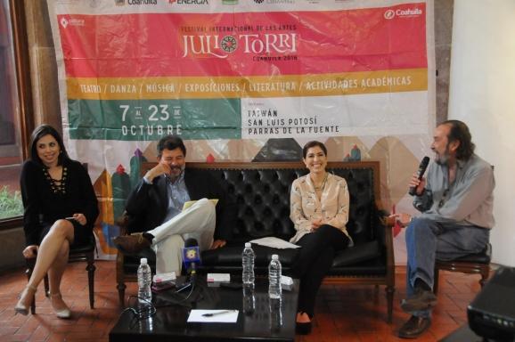Presentan en San Luis el Festival Internacional de las Artes Julio Torri 2016