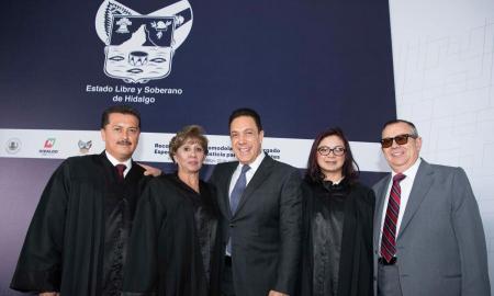 Fortalecimiento de la justicia en Hidalgo, basada en el respeto a los derechos humanos: Omar Fayad