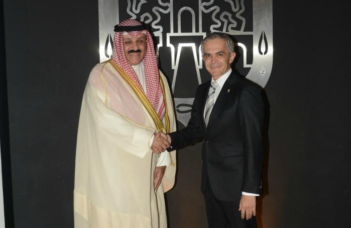 Se reúne Jefe de Gobierno con embajador de Kuwait
