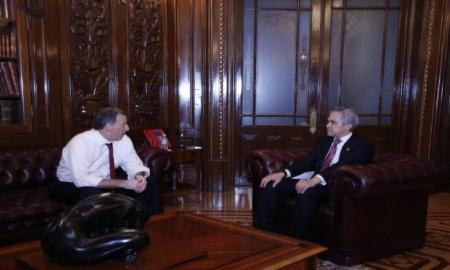 ReuniÃ³n Jefe de Gobierno-secretario de Hacienda