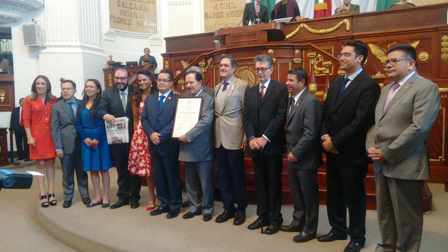 Tiene ALDF la tarea de crear normas para la sana convivencia ciudadana: Juan Francisco Ealy Ortiz, presidente ejecutivo de El Universal