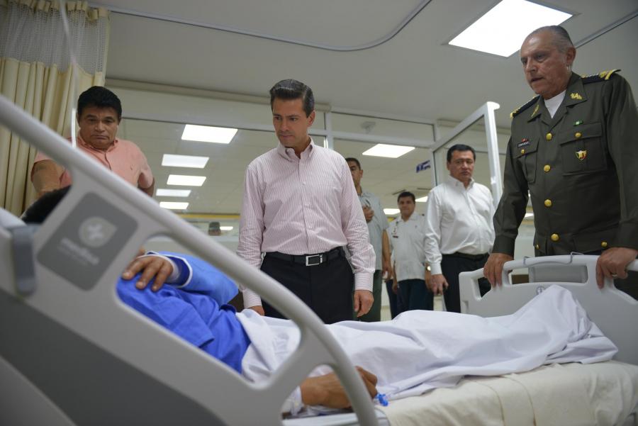 Soldados del Ejército Mexicano son ejemplo de fortaleza, de gran templanza y valor