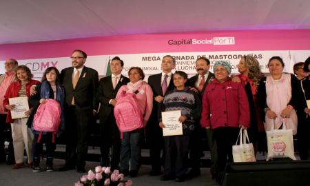 Inaugura Mancera Mega Jornada de MastografÃ­as en CoyoacÃ¡n