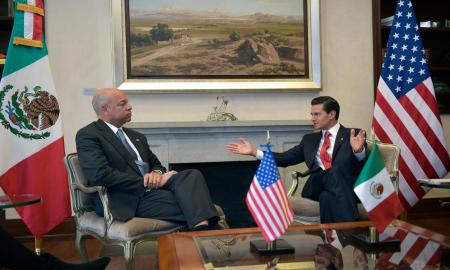 ReuniÃ³n con el Secretario de Seguridad Interna de los Estados Unidos de AmÃ©rica
