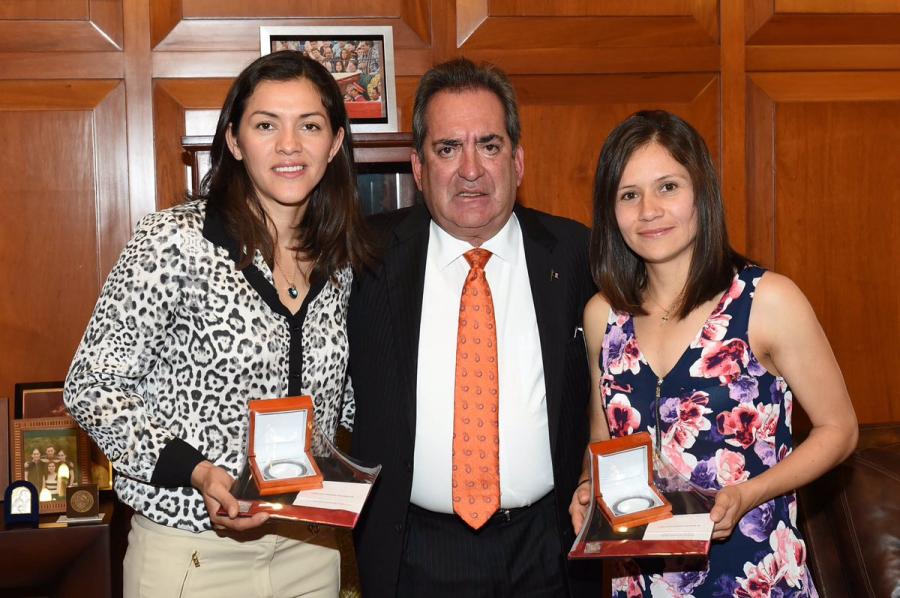 Agradece la medallista olímpica María del Rosario Espinoza apoyo de CLT