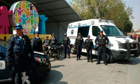 POLICÃA DELEGACIONAL ESTRENA UNIDADES DE PRIMER RESPONDIENTE EN IZTAPALAPA