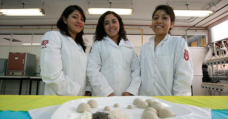 Chiazapán, mazapán de chía creado por politécnicas