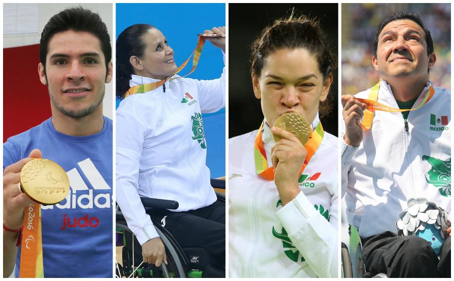 Reciben estímulo económico los medallistas paralímpicos de Río 2016