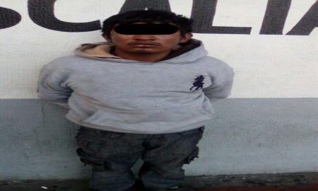 POLICÃAS DETIENEN A JOVEN POR ROBO E INTENTO DE ABUSO SEXUAL