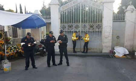 CONCLUYE SIN INCIDENTES OPERATIVO DE SEGURIDAD Y MOVILIDAD DE LA SSP-CDMX EN PANTEONES POR DÃA DE MUERTOS