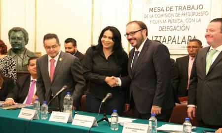 DIONE ANGUIANO PIDE SEIS MIL 700 MILLONES DE PESOS PARA IZTAPALAPA