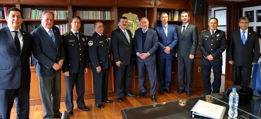 ACUERDAN COLABORACIÓN CONJUNTA SSP-CDMX Y EMBAJADA RUSA