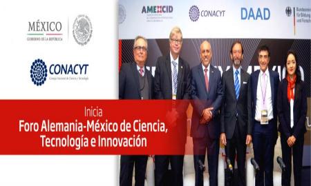 Inicia Foro Alemania-MÃ©xico de Ciencia, TecnologÃ­a e InnovaciÃ³n