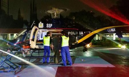 REALIZA CÃ“NDOR DE SSP-CDMX SEGUNDO TRASLADO DEL DÃA