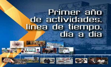 PRESENTAN LÃNEA DE TIEMPO SOBRE EL ACONTECER EN LA UNIVERSIDAD