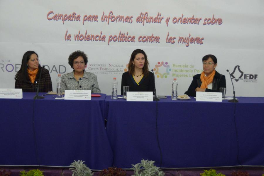  Se presenta en el IEDF â€œPolÃ­ticas en Radarâ€, campaÃ±a de incidencia para erradicar la violencia contra la mujer