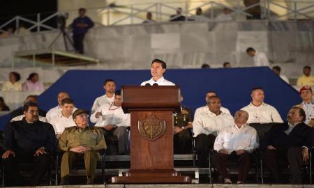 Realizan ceremonia luctuosa con motivo del sepelio de Fidel Castro Ruz