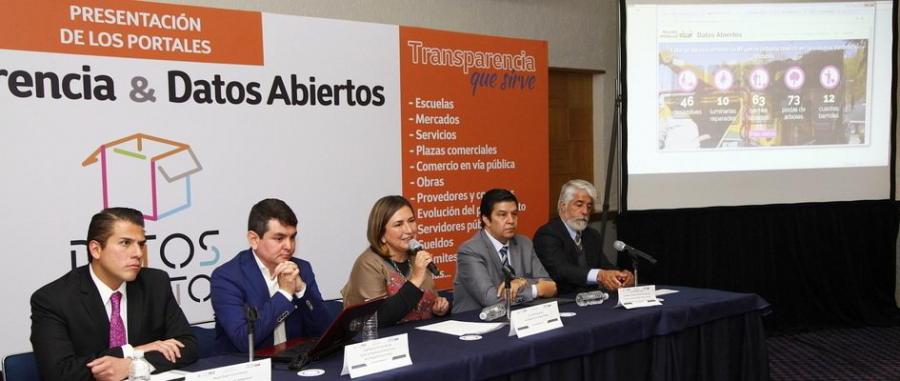 Presentan nuevos portales de transparencia y datos en la delegación Miguel Hidalgo