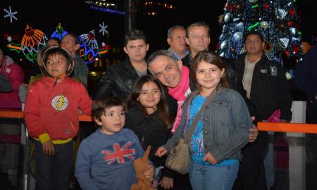 Se inaugurÃ³ la pista de hielo CDMX y alumbrado navideÃ±o