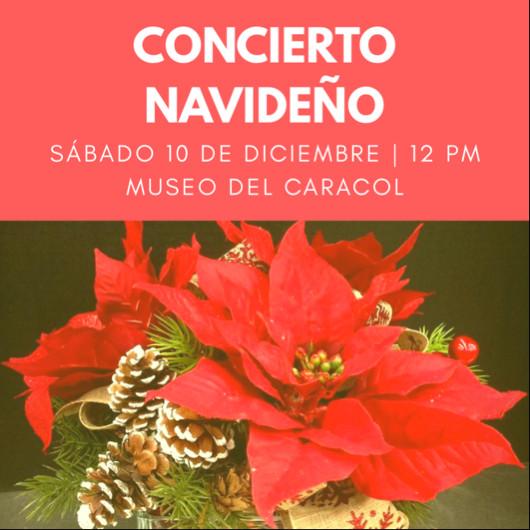 Â¡El museo del caracol te espera el sabado 10 de diciembre a las 12 pm para el concierto #NavideÃ±o! #EntradaLibre