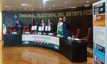TEDF E INFODF BUSCAN IMPULSAR UN NUEVO MODELO DE JUSTICIA ABIERTA