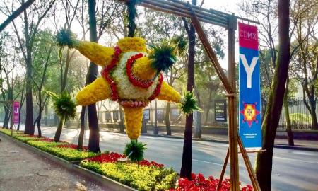 14 piÃ±atas monumentales adornan Reforma