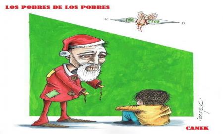 Los pobres de los pobres, El cartÃ³n por Canek Leyva