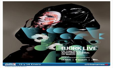 BJÃ–RK ANUNCIA SU ÃšNICO CONCIERTO EN LA CIUDAD DE MÃ‰XICO