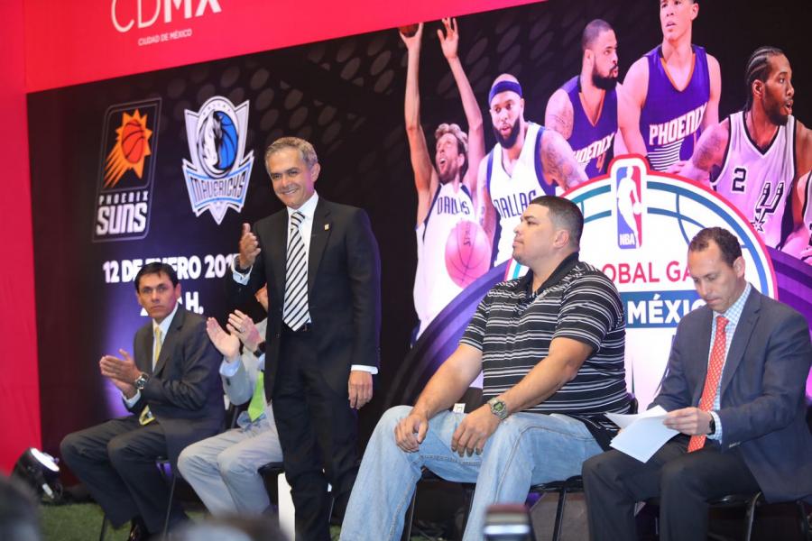 CDMX recibirÃ¡ dos juegos de la NBA de temporada regular