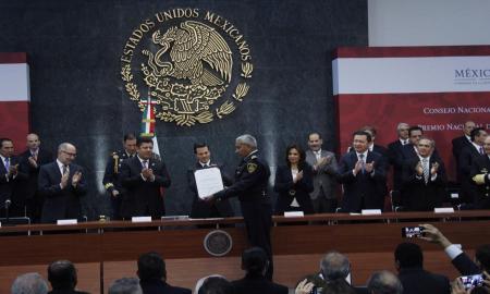 RecibiÃ³ Heroico Cuerpo de Bomberos de la CDMX el Premio Nacional de ProtecciÃ³n Civil
